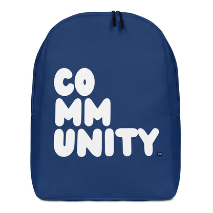 A Community in Dark Blue Backpack - The APWT Gift Shop