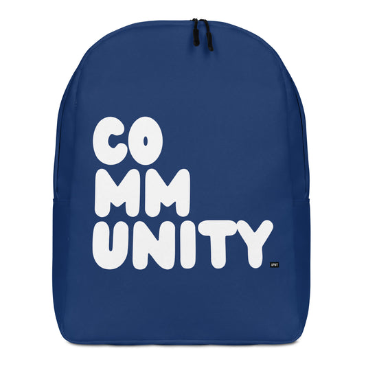 A Community in Dark Blue Backpack - The APWT Gift Shop