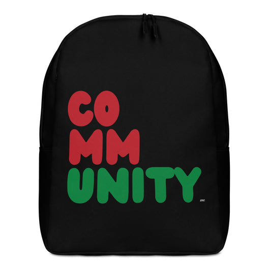 Black Community Backpack - The APWT Gift Shop