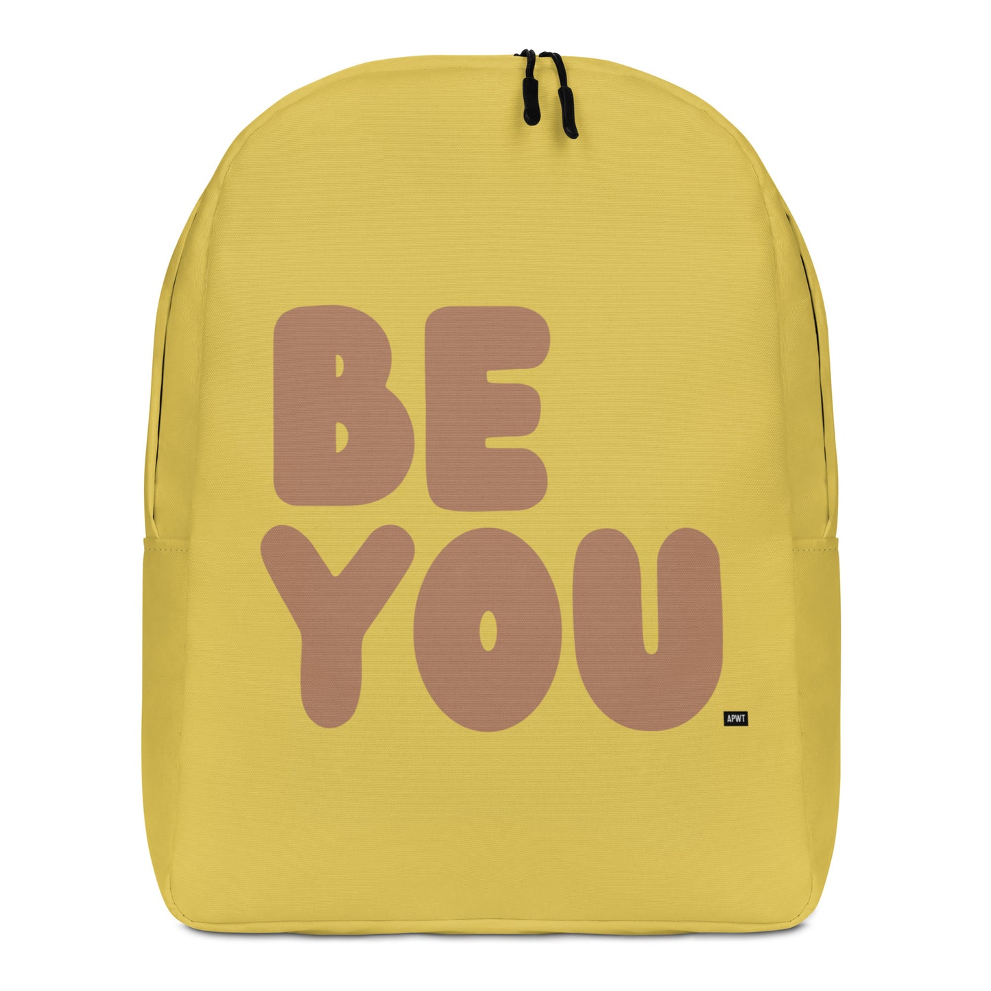 Be You in Yellow and Brown Backpack - The APWT Gift Shop