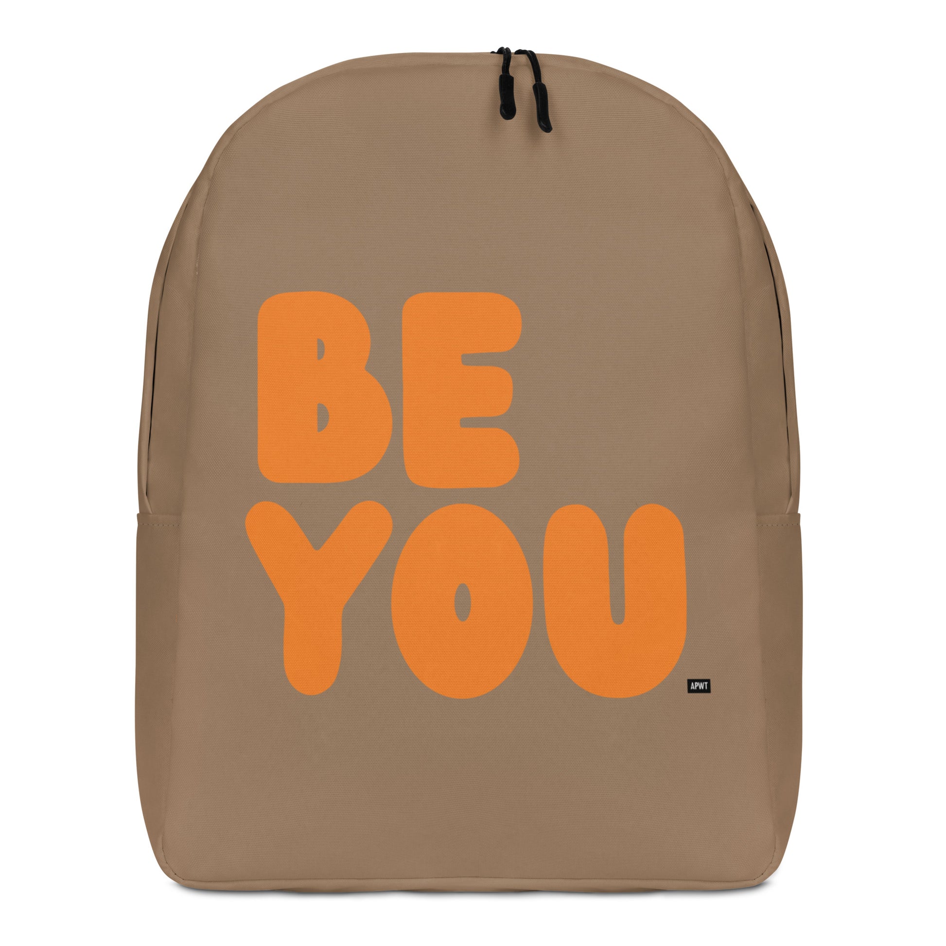 Be You in Brown and Orange Backpack - The APWT Gift Shop