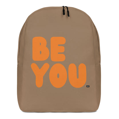 Be You in Brown and Orange Backpack - The APWT Gift Shop