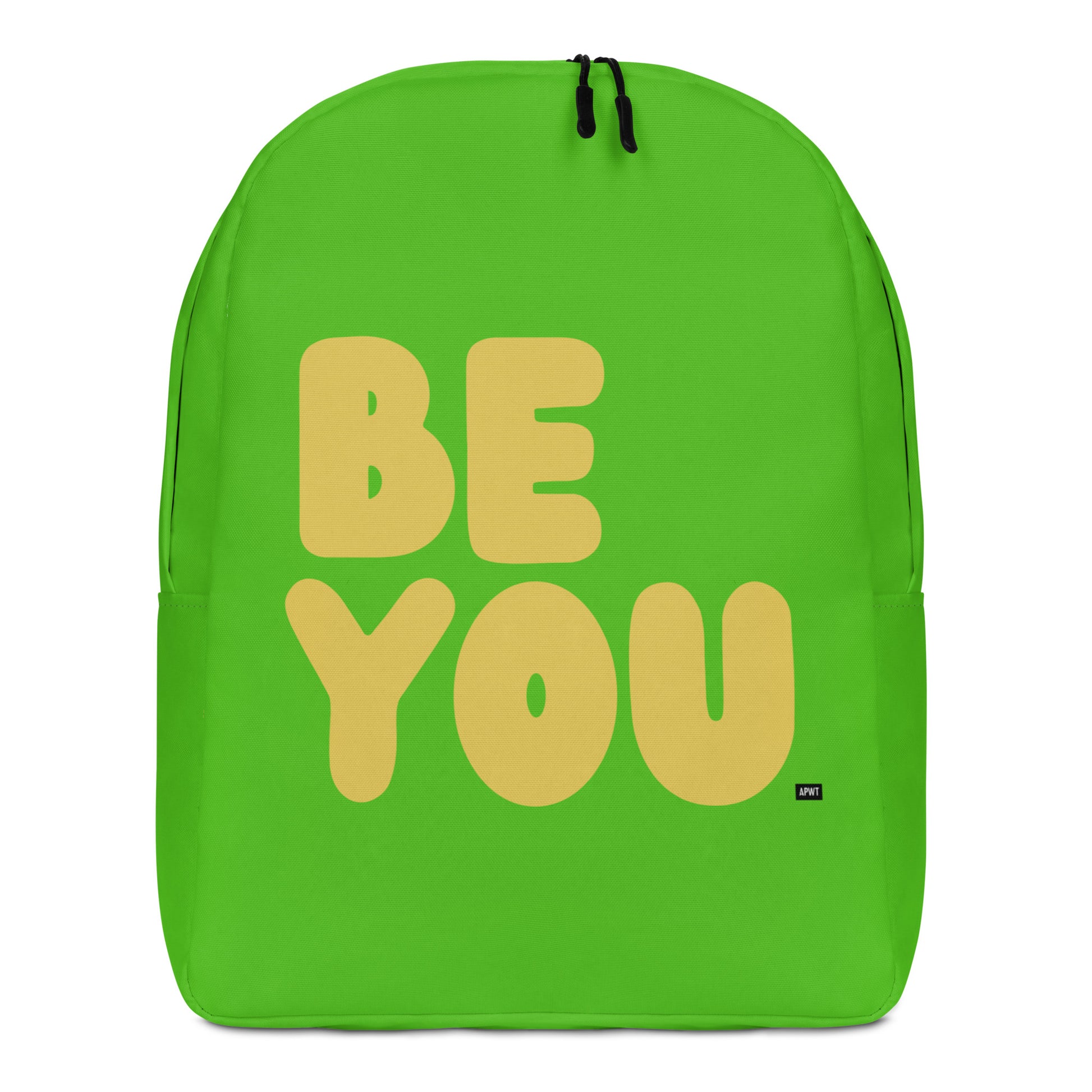 Be You in Green and Yellow Backpack - The APWT Gift Shop