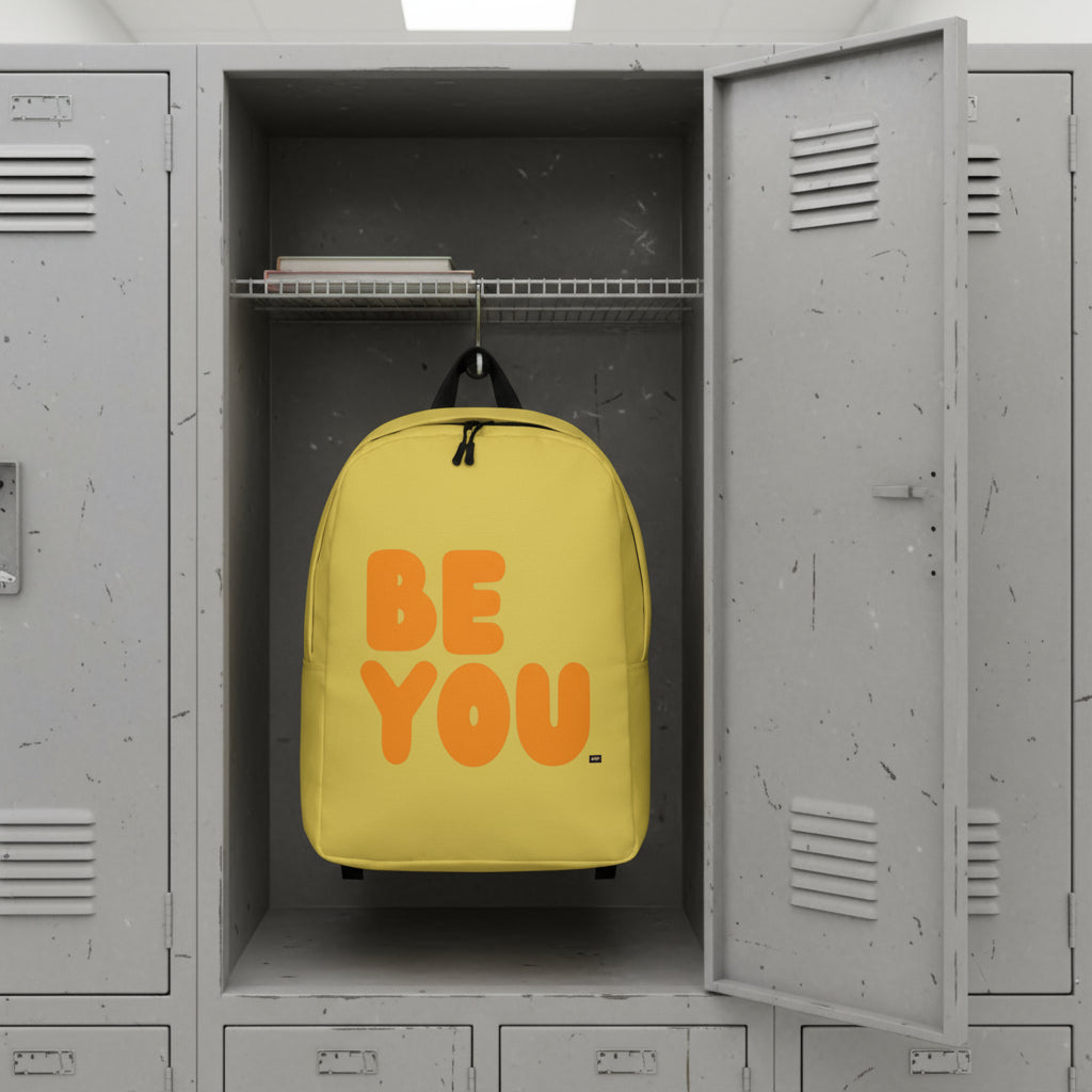 Be You in Yellow and Orange Backpack - The APWT Gift Shop