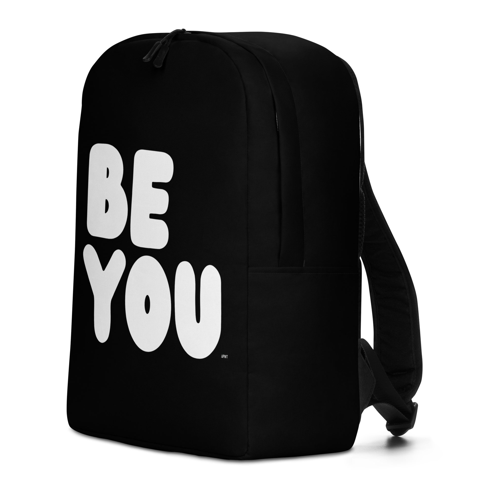 Be You in Black and White Backpack - The APWT Gift Shop