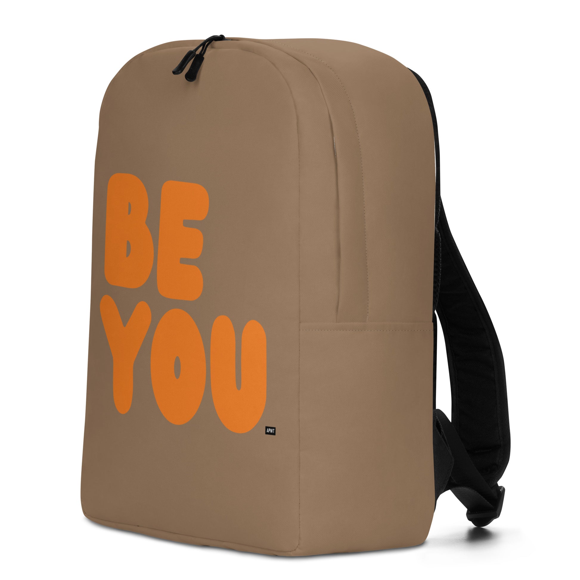 Be You in Brown and Orange Backpack - The APWT Gift Shop