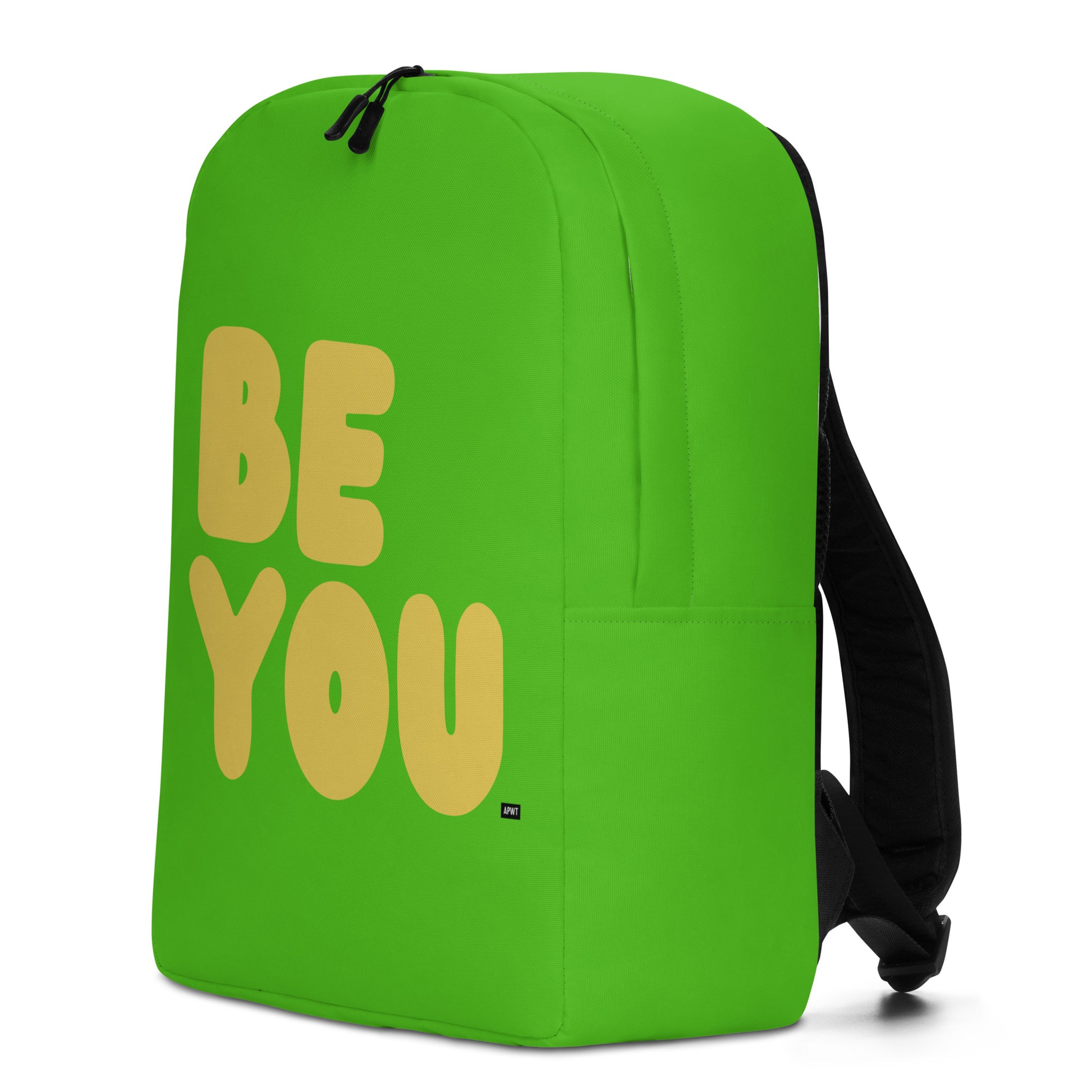 Be You in Green and Yellow Backpack - The APWT Gift Shop