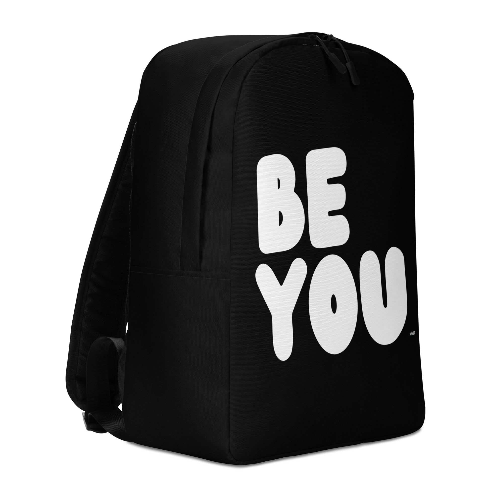 Be You in Black and White Backpack - The APWT Gift Shop