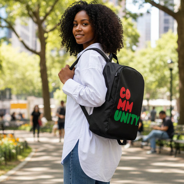Black Community Backpack