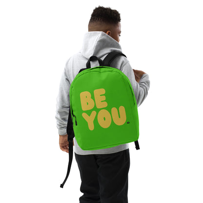 Be You in Green and Yellow Backpack - The APWT Gift Shop