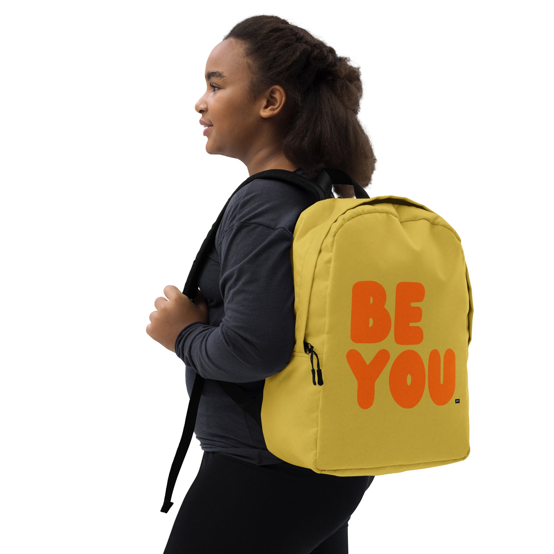 Be You in Yellow and Orange Backpack - The APWT Gift Shop
