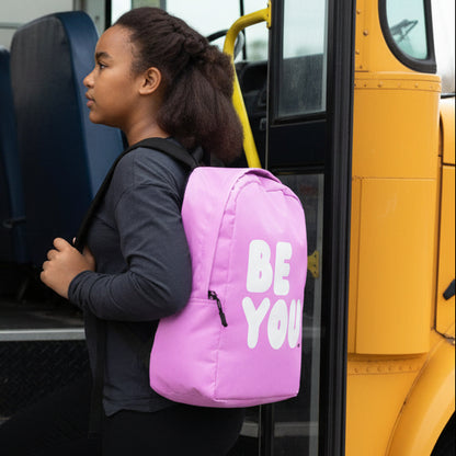 Be You in Pink Backpack