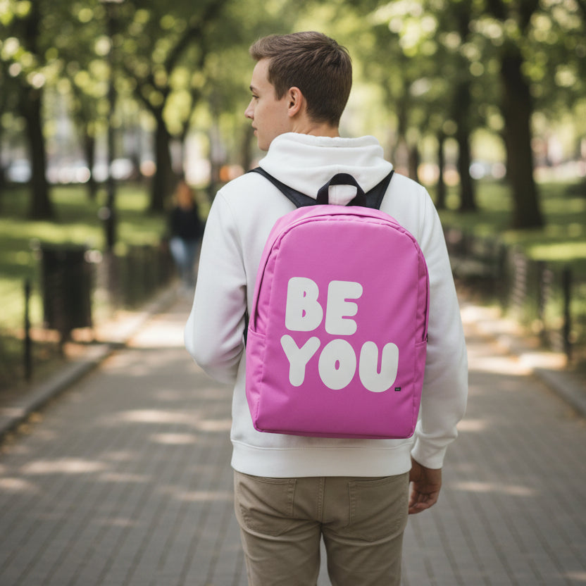 Be You in Pink Backpack