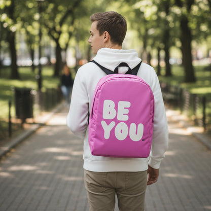 Be You in Pink Backpack