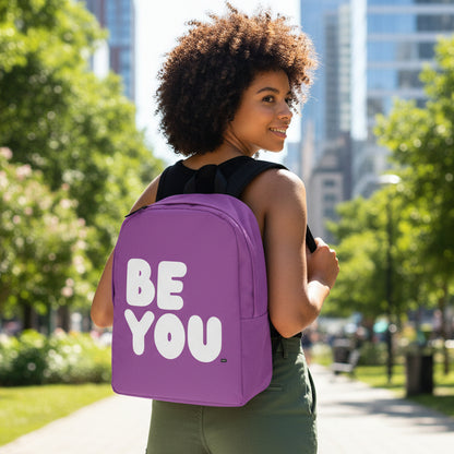 Be You in Purple Backpack