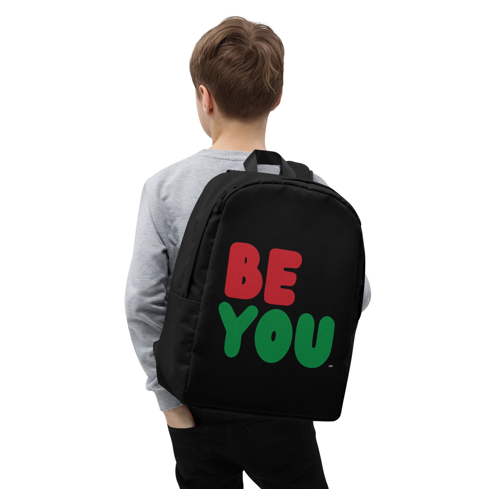 Be You in Black Backpack - The APWT Gift Shop