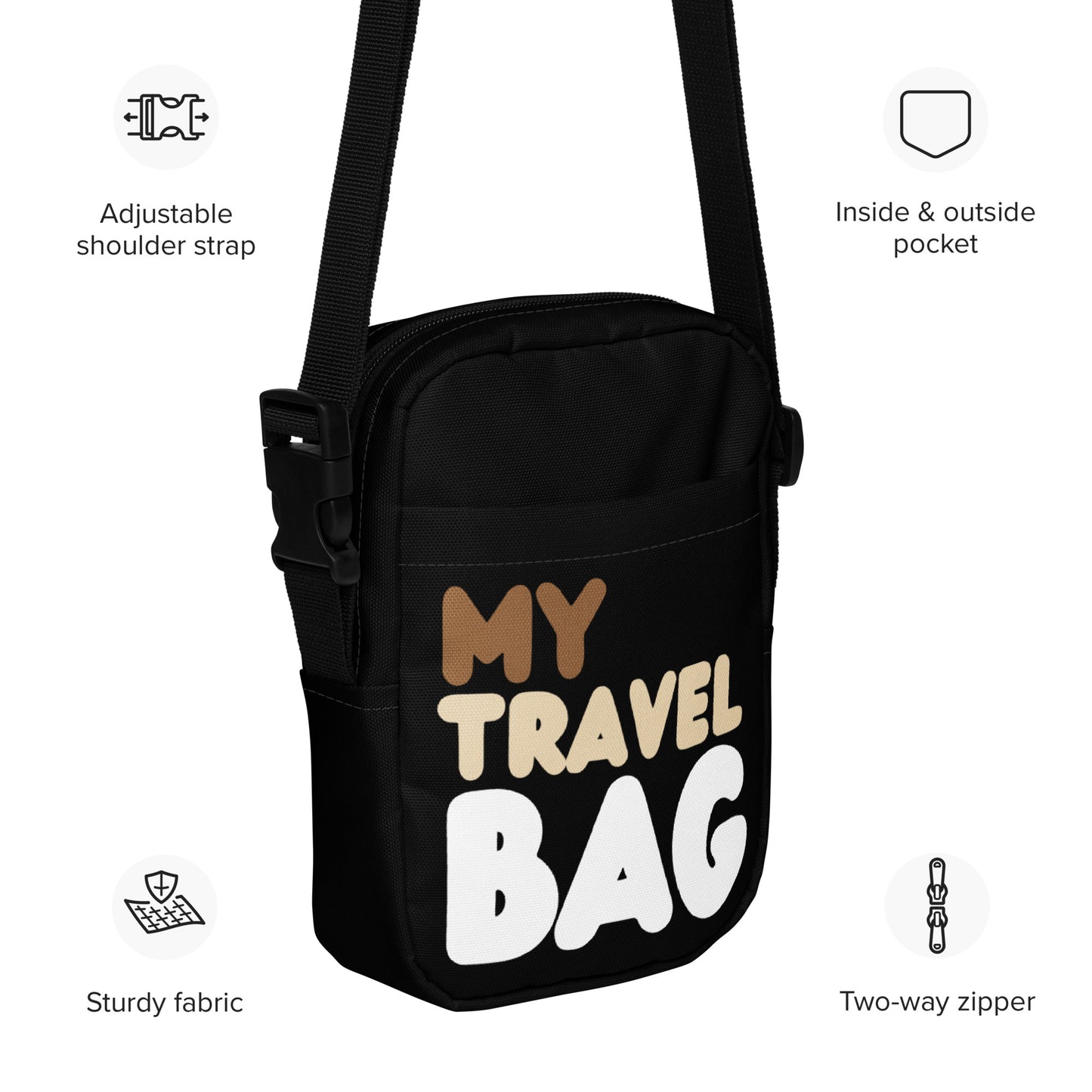 My Travel Bag Small Crossbody Bag - The APWT Gift Shop