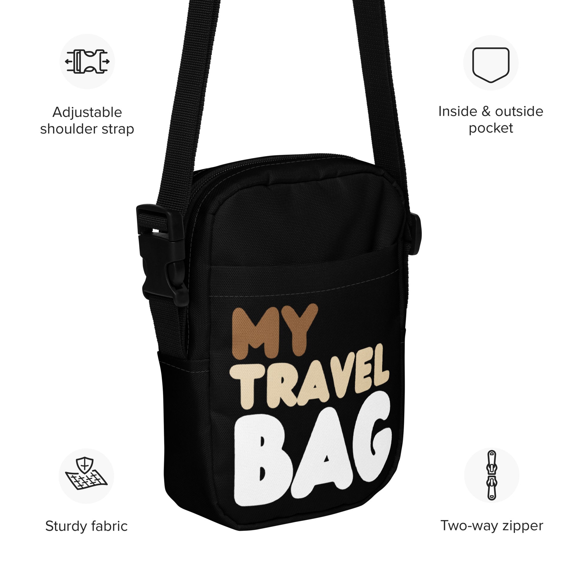 My Travel Bag Small Crossbody Bag - The APWT Gift Shop