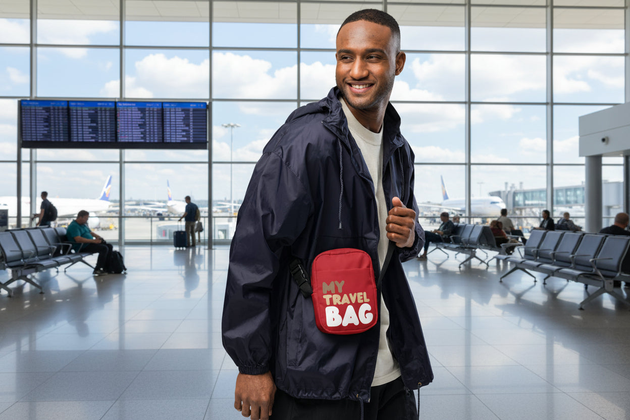 My Red Travel Bag Small Crossbody Bag - The APWT Gift Shop