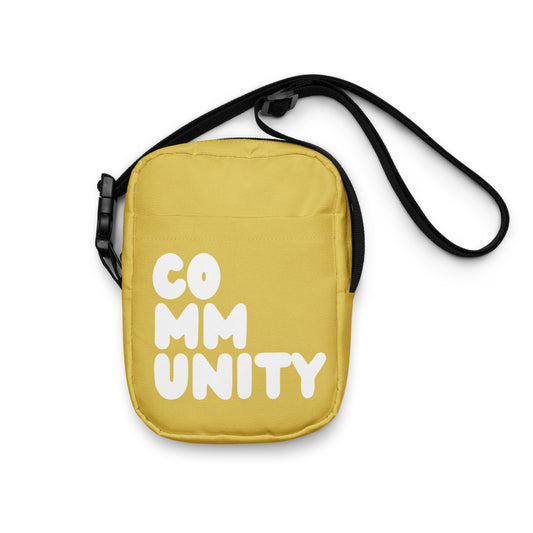 A Community in Yellow Small Crossbody Bag - The APWT Gift Shop