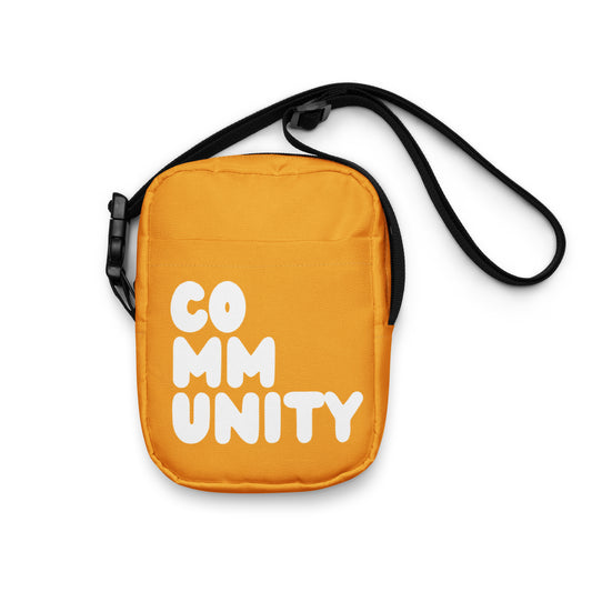 A Community in Orange Small Crossbody Bag - The APWT Gift Shop