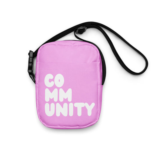 A Community in Pink Small Crossbody Bag - The APWT Gift Shop