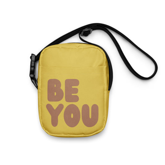 Be You in Yellow and Brown Small Crossbody Bag - The APWT Gift Shop