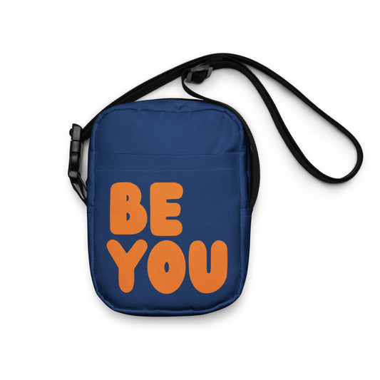 Be You in Blue and Orange Small Crossbody Bag - The APWT Gift Shop