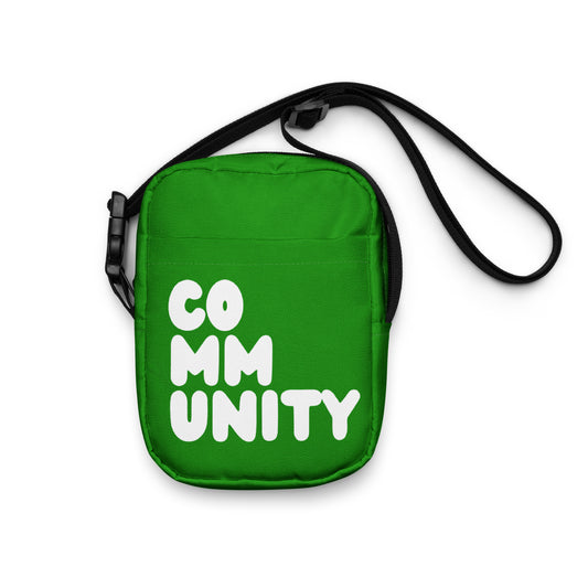 A Community in Broccoli Small Crossbody Bag - The APWT Gift Shop