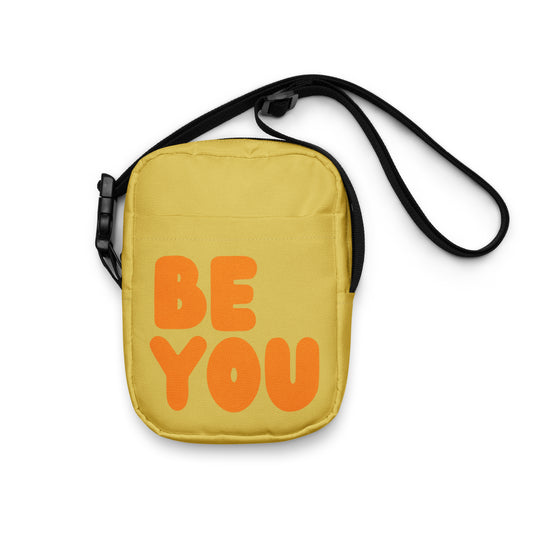 Be You in Yellow and Orange Small Crossbody Bag - The APWT Gift Shop