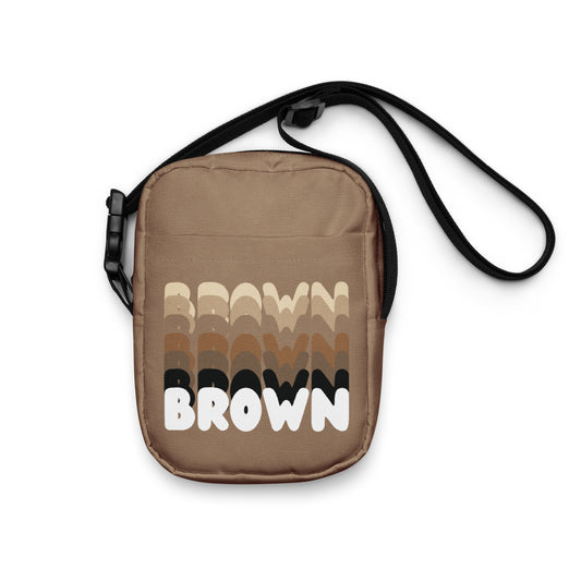 Shades in Brown Small Crossbody Bag - The APWT Gift Shop