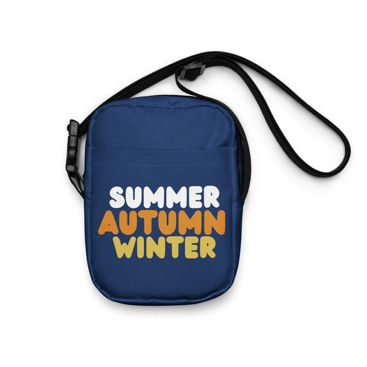 Autumn in Blue Small Crossbody Bag - The APWT Gift Shop