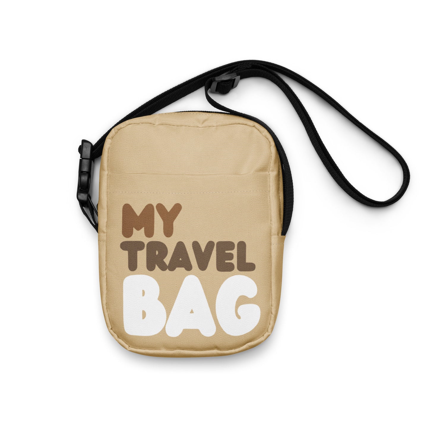 My Beige Travel Bag Small Crossbody Bag - The APWT Gift Shop