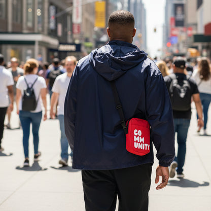 A Community in Balloon Red Small Crossbody Bag