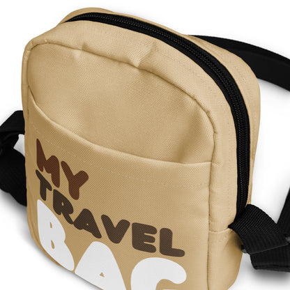 My Beige Travel Bag Small Crossbody Bag - The APWT Gift Shop