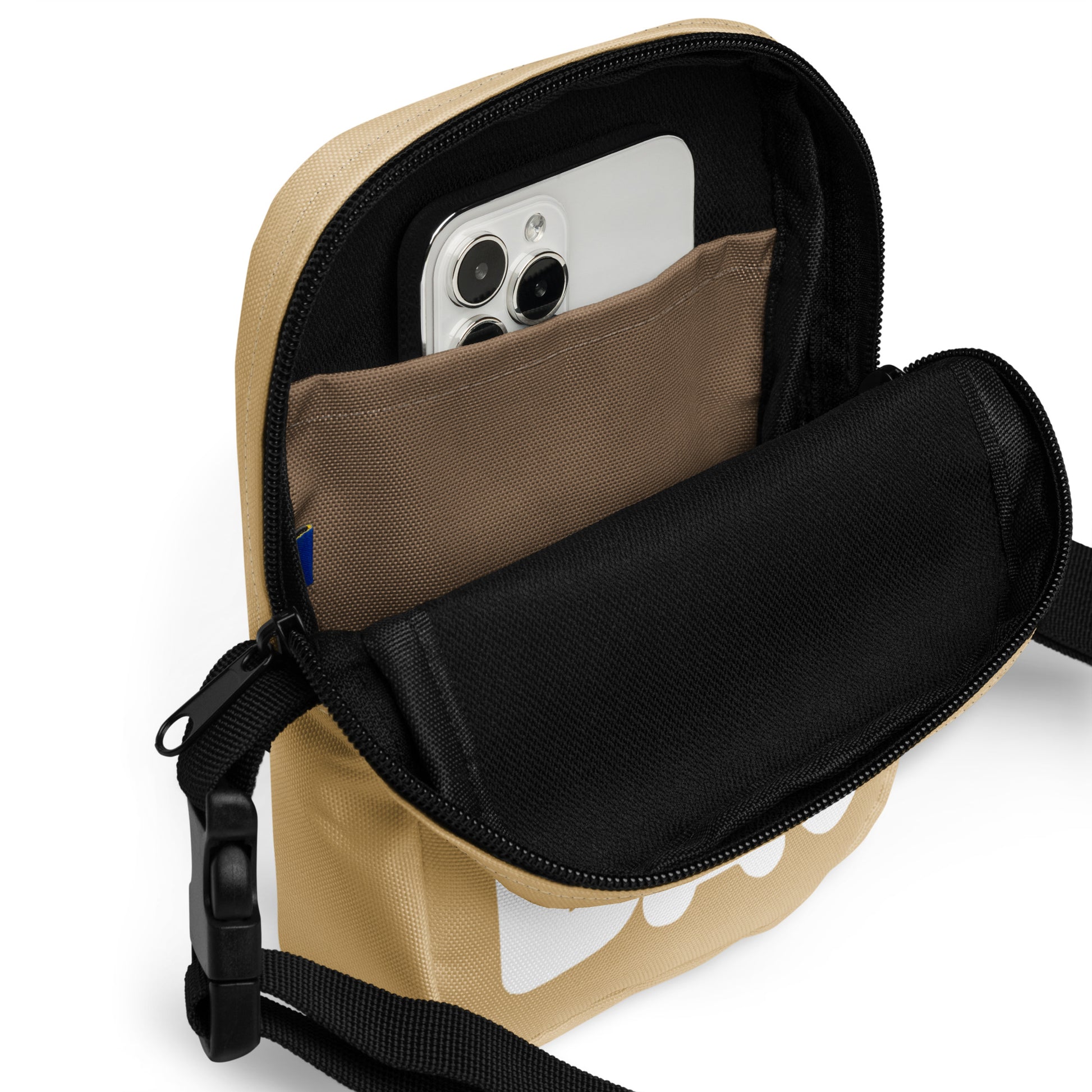 My Beige Travel Bag Small Crossbody Bag - The APWT Gift Shop
