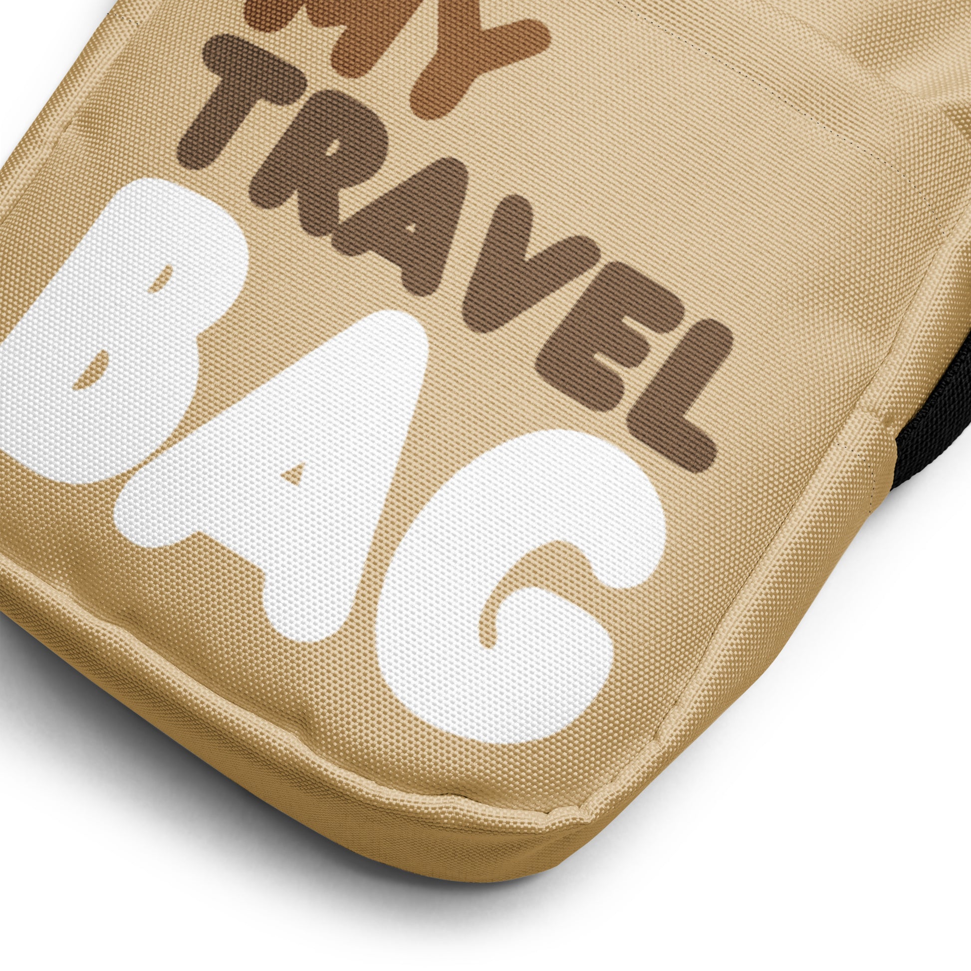 My Beige Travel Bag Small Crossbody Bag - The APWT Gift Shop