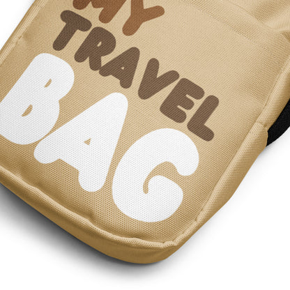 My Beige Travel Bag Small Crossbody Bag - The APWT Gift Shop