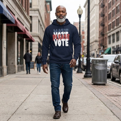 Please Vote Premium Unisex Hoodie - Available in 2 Colors