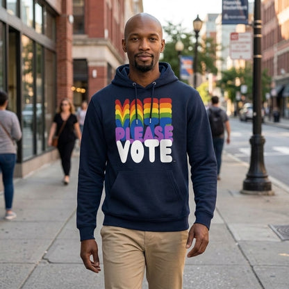 Please Vote in Color Premium Unisex Hoodie