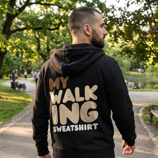 My Walking Sweatshirt Premium Unisex Zip-Up Hoodie - Available in Assorted Colors