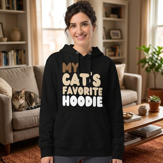 My Cat's Favorite Hoodie Premium Unisex Hoodie - Available in 3 Colors