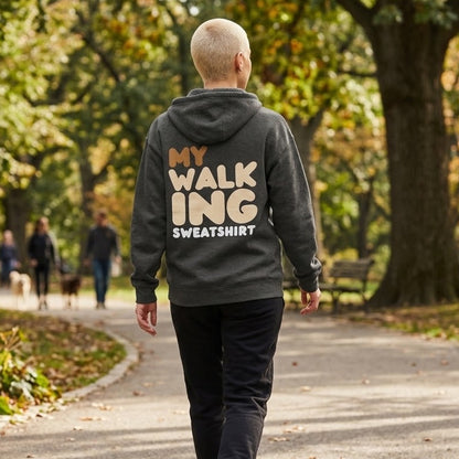 My Walking Sweatshirt Premium Unisex Zip-Up Hoodie - Available in Assorted Colors