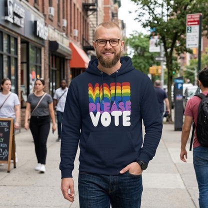 Please Vote in Color Premium Unisex Hoodie