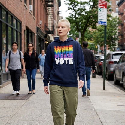 Please Vote in Color Premium Unisex Hoodie
