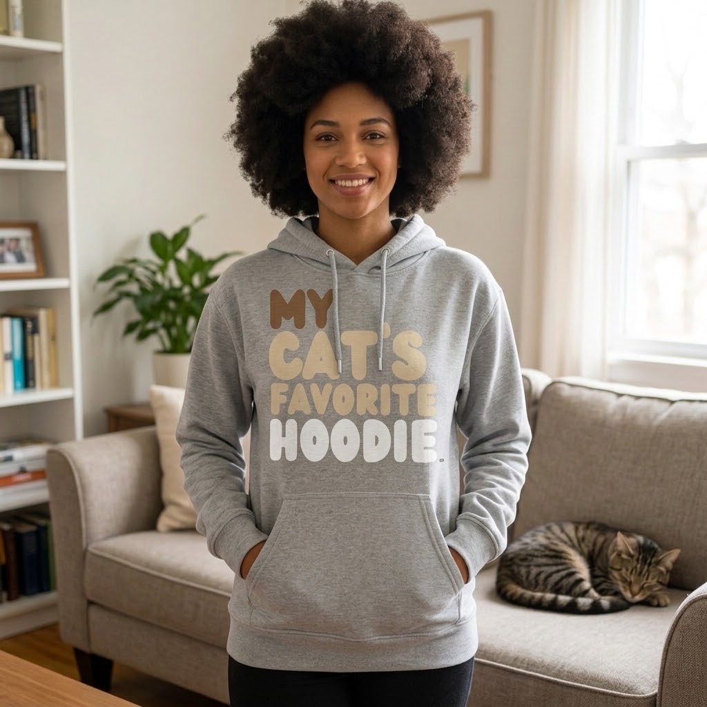 My Cat's Favorite Hoodie Premium Unisex Hoodie - Available in 3 Colors