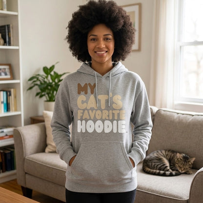 My Cat's Favorite Hoodie Premium Unisex Hoodie - Available in 3 Colors