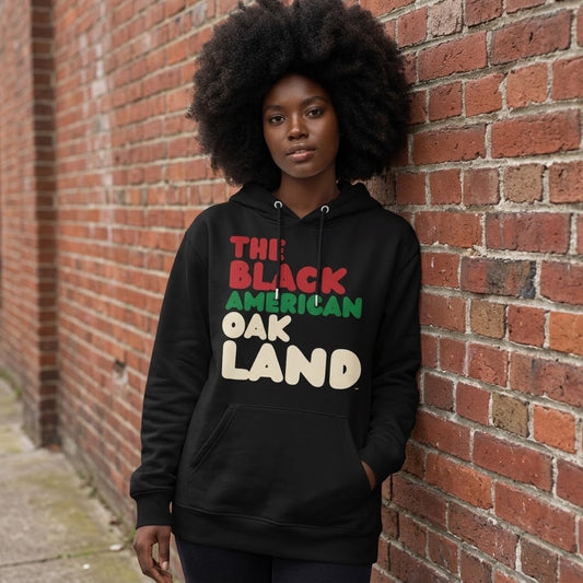 The Black American Oakland Premium Unisex Hoodie