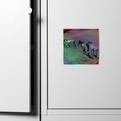 The Goats Holographic Vinyl Sticker