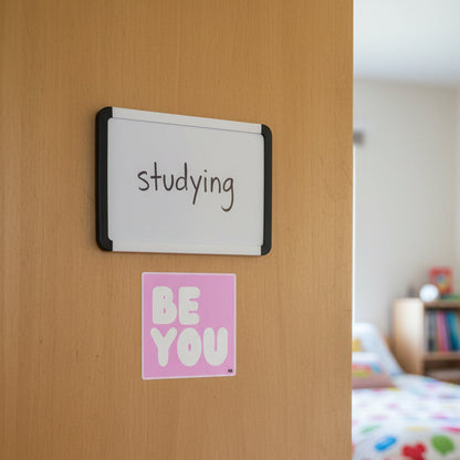 Be You in Pink Vinyl Sticker